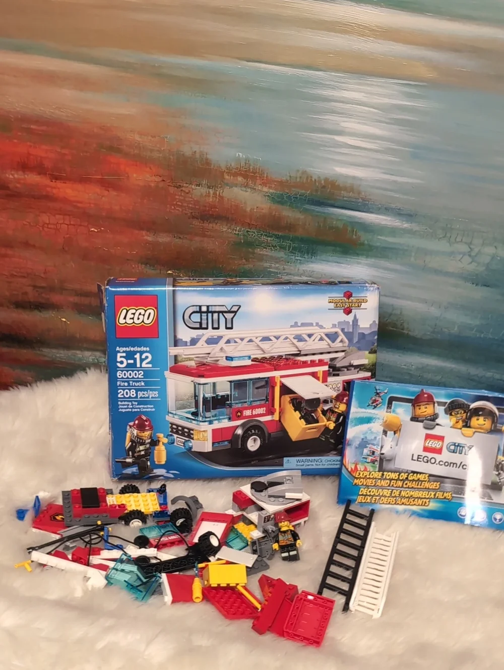 LEGO City Fire Truck Set (Red) - Brand: LEGO